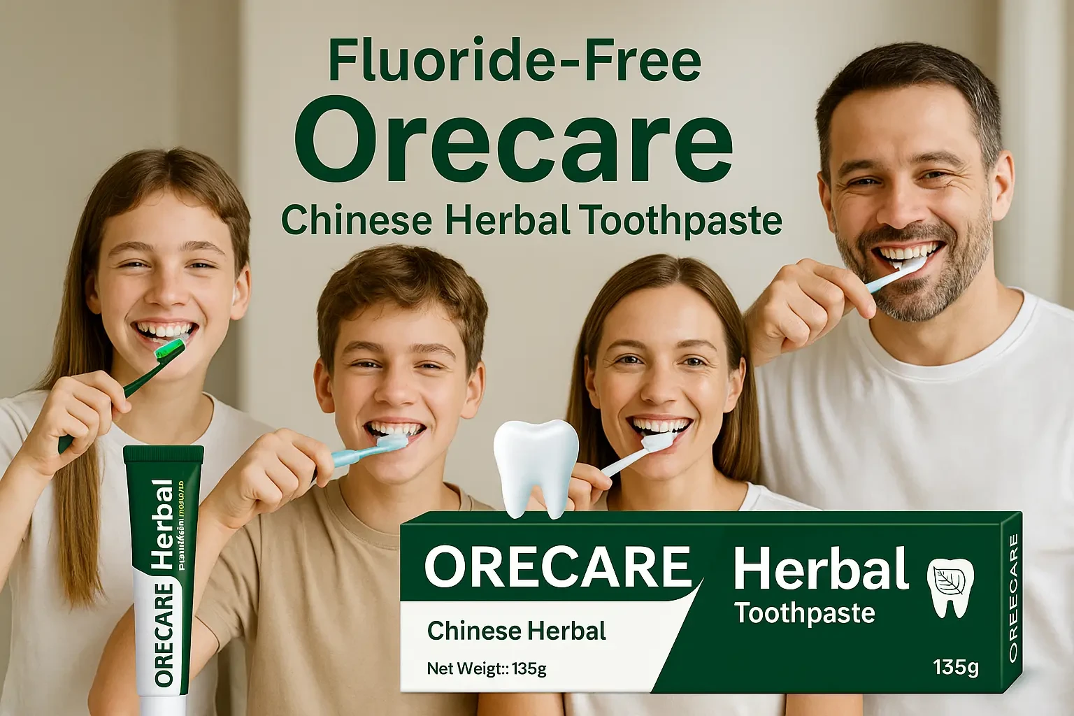 ORECARE CHINESE HERBAL TOOTHPASTE