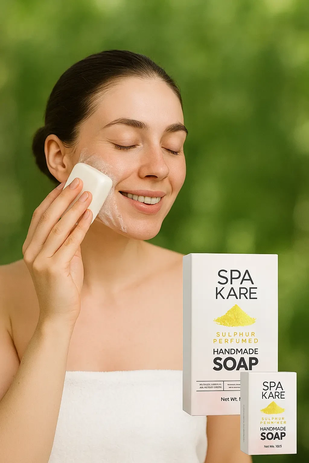 Spa Care Sulphur Handmade Face Soap