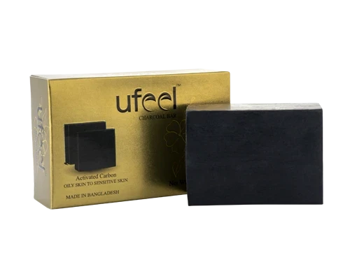 UFeel Charcoal Soap (75gm)