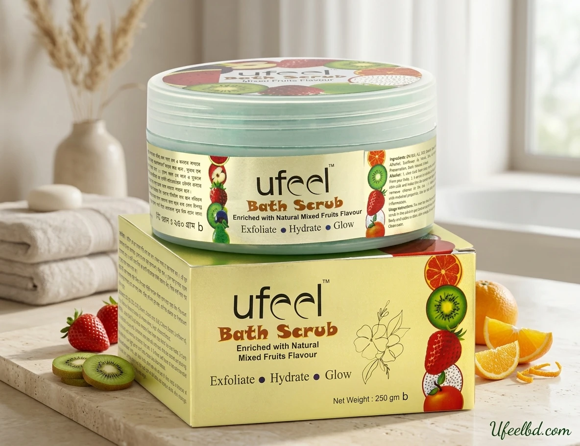 Fruit & Sugar Bath Scrub (250gm)